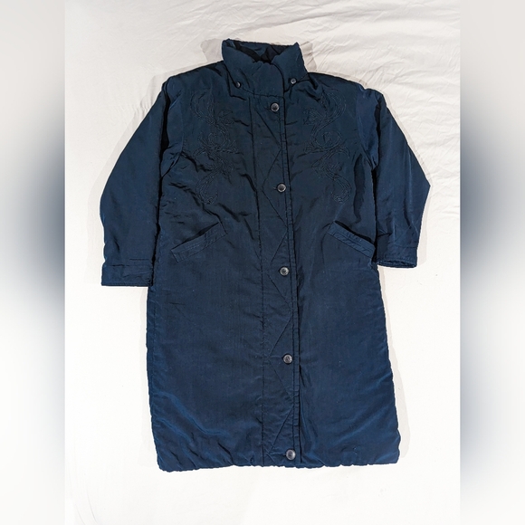 Navy Blue Nuage large women's coat/jacket - Picture 1 of 5
